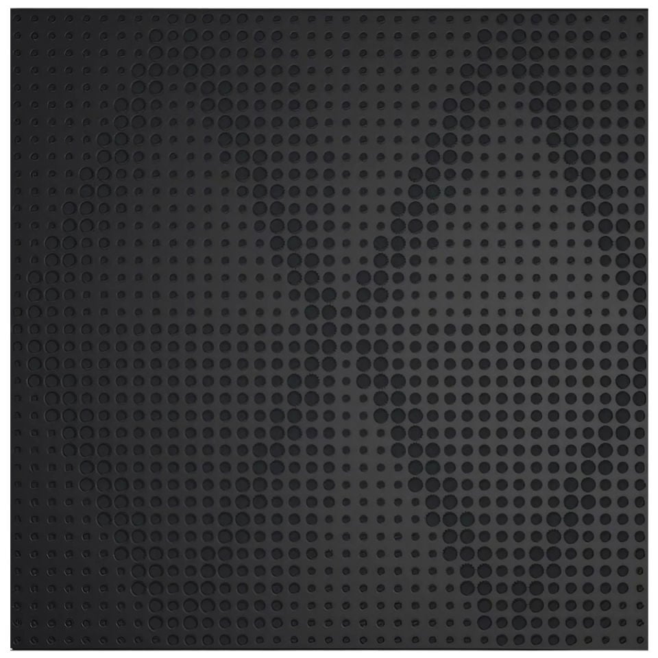 Petra (Noir) - Absorber (8 ADET 60 X 60 CM)