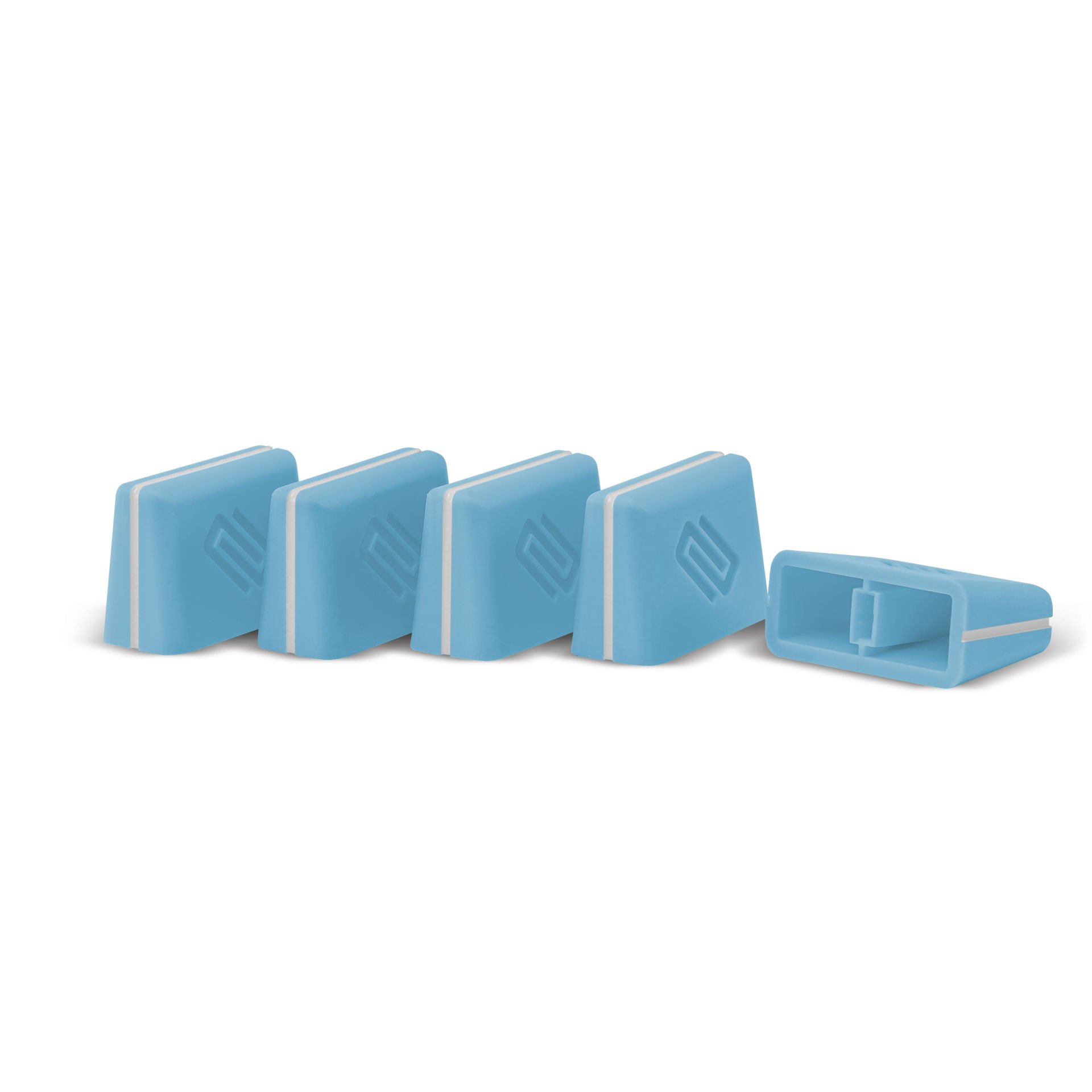 Fader Cap Set Blue (Set of 5)