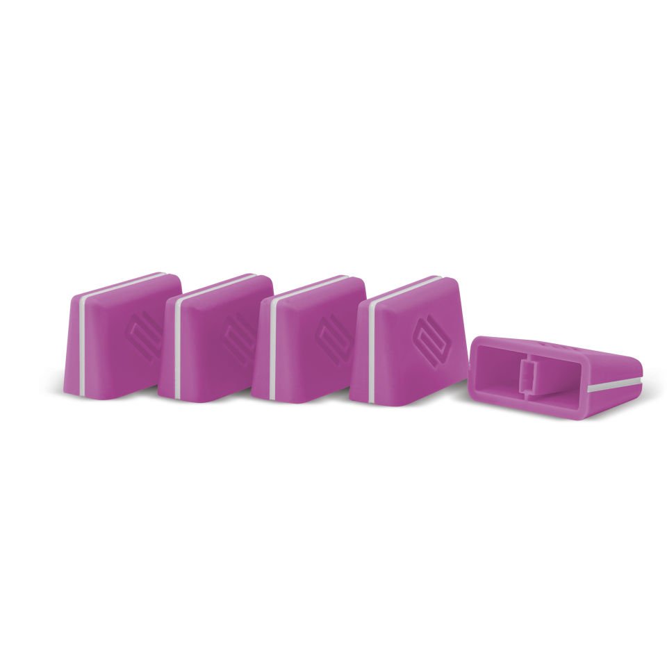 Fader Cap Set Purple (Set of 5)