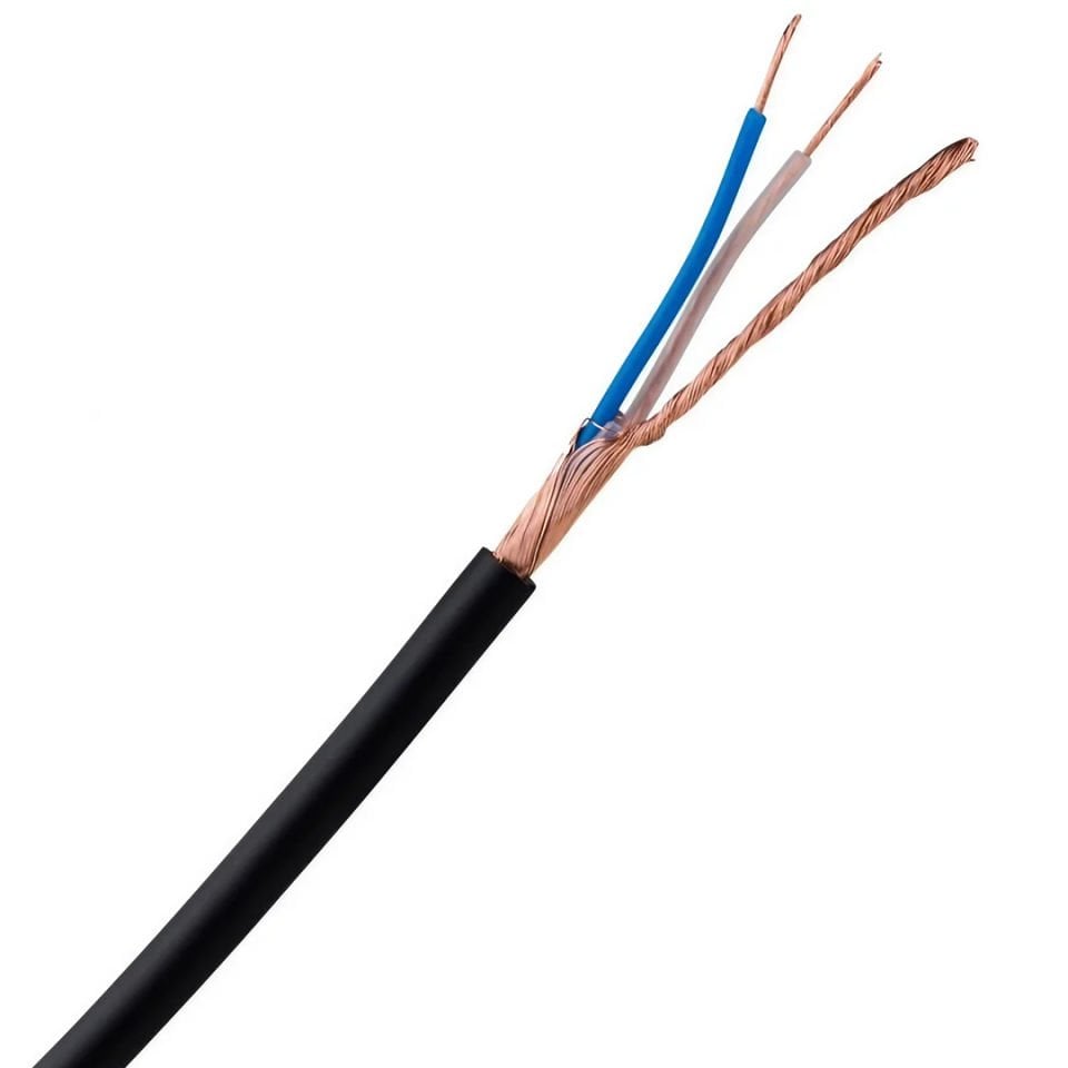 2549-00 Microphone Cable, Neglex | Black 50mt