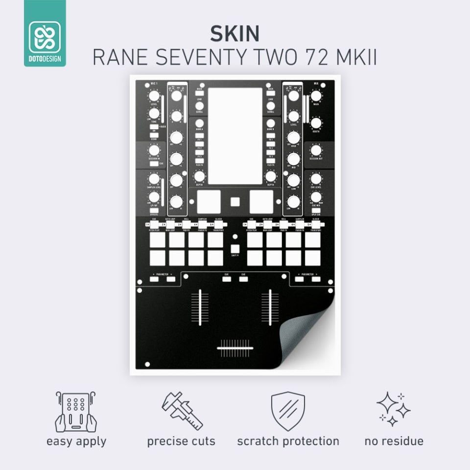 Skin Seventy-Two 72 MK2 | FULL COLORS Black