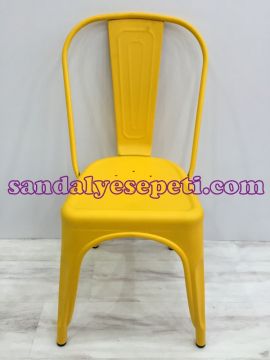 Tolix Sandalye Sarı