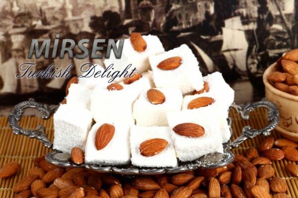 Sultan Turkish Delight with Almond ( 500 gr )