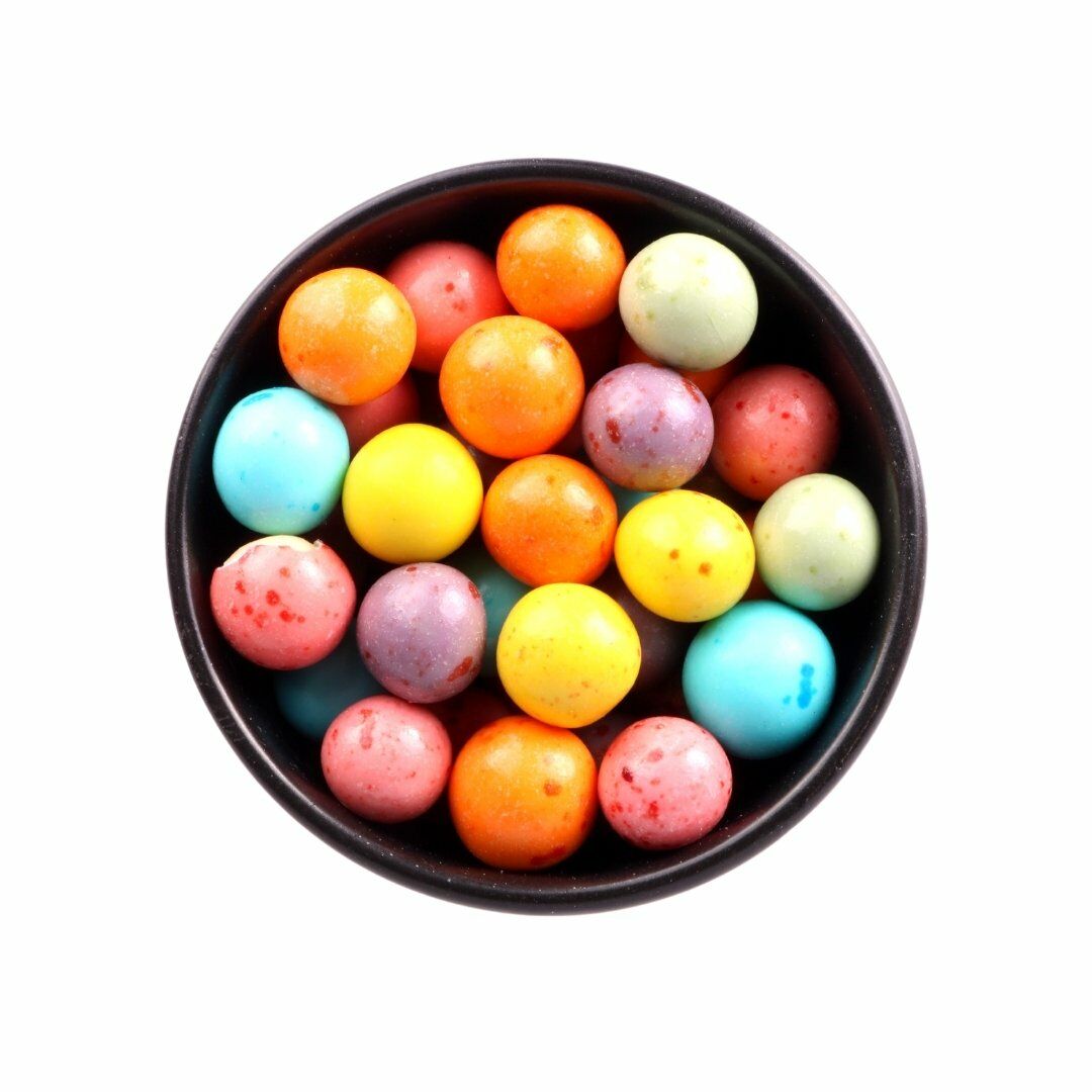 Fruit Flavored Chocolate Chickpea Dragee 250 GR