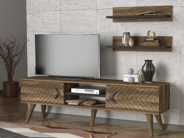 Dekorister Exclusive Legato Tv Ünitesi Ceviz