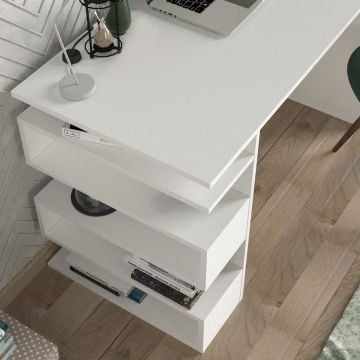 Dekorister Snake Çalışma Masası Beyaz