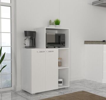 Dekorister Pars Mutfak Dolabı - Fırın Dolabı Beyaz