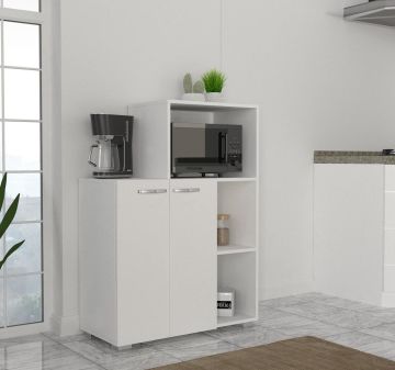 Dekorister Pars Mutfak Dolabı - Fırın Dolabı Beyaz