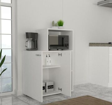 Dekorister Pars Mutfak Dolabı - Fırın Dolabı Beyaz