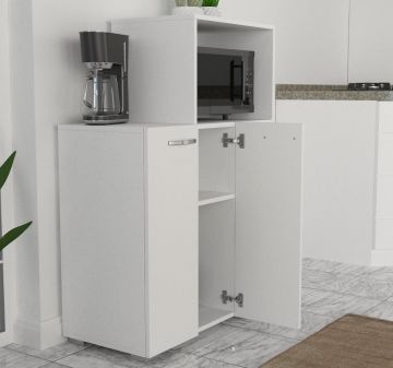 Dekorister Pars Mutfak Dolabı - Fırın Dolabı Beyaz