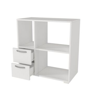 Dekorister Ece Çok Amaçlı Dolap - Mutfak Dolabı Beyaz