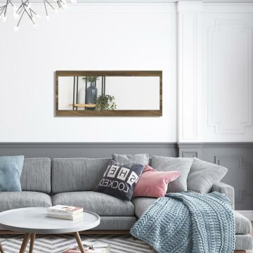Dekorister Eres Boy Aynası Ceviz - 105*45