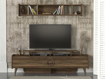 Dekorister Exclusive Sky Tv Ünitesi Ceviz