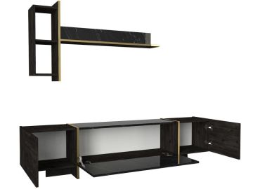 Dekorister Exclusive Veyron Tv Ünitesi Rebab-Mermer