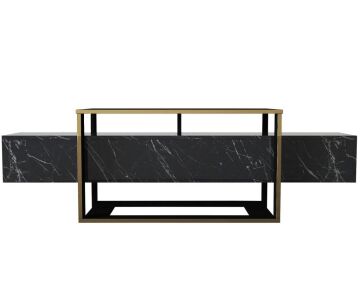 Dekorister Exclusive Bianco Tv Ünitesi Mermer