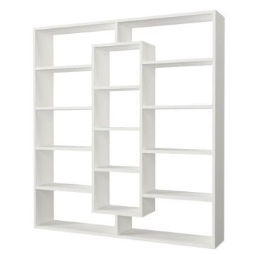Dekorister Ample Kitaplık Beyaz