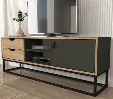 Dekorister Dolores Tv Ünitesi Antrasit - Safir