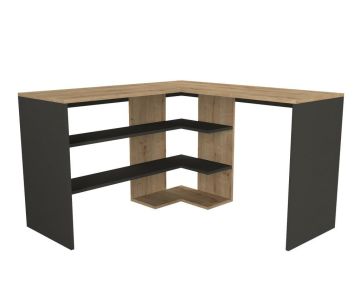 Dekorister Stylo Çalışma Masası Safir - Antrasit