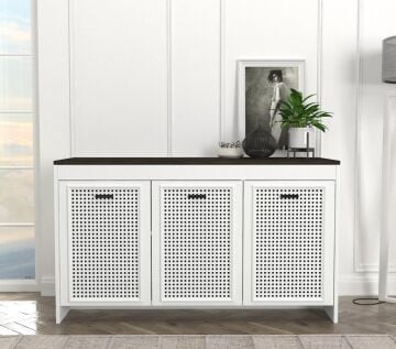 Dekorister Done Konsol Beyaz-Rebab - 120 cm