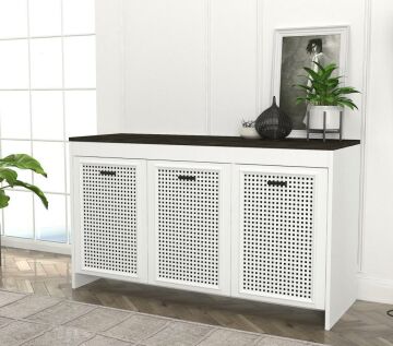 Dekorister Done Konsol Beyaz-Rebab - 120 cm