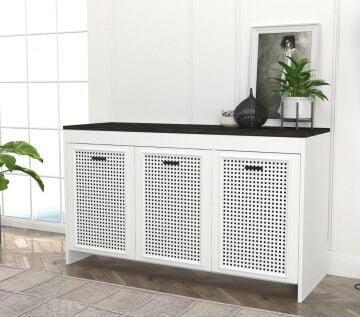 Dekorister Done Konsol Beyaz-Rebab - 120 cm