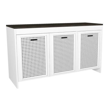 Dekorister Done Konsol Beyaz-Rebab - 120 cm