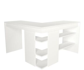 Dekorister Stylo Çalışma Masası Beyaz