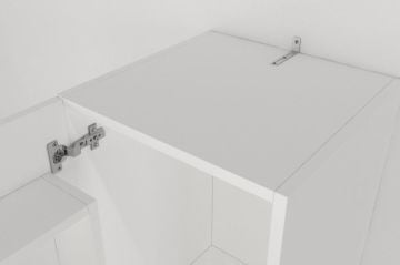 Dekorister Odeon 1 Kapaklı Çok Amaçlı Mutfak Kiler Banyo Dolabı Beyaz