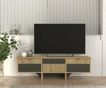 Dekorister Poleth Tv Stand Safir - Antrasit - Bona