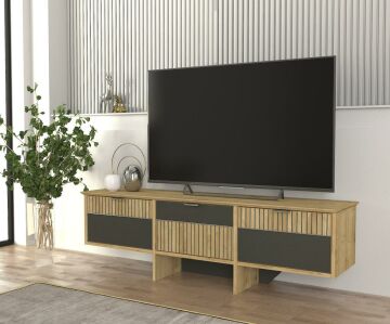 Dekorister Poleth Tv Stand Safir - Antrasit - Bona