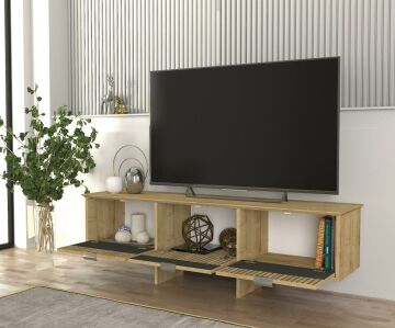 Dekorister Poleth Tv Stand Safir - Antrasit - Bona