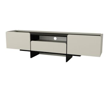 Dekorister Rogan Tv Stand Kumtaşı - Senkronsiyah