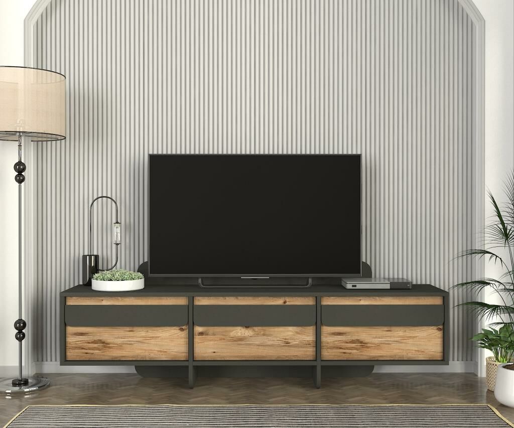 Dekorister Maggie Tv Stand Antrasit - Atlantik Çam