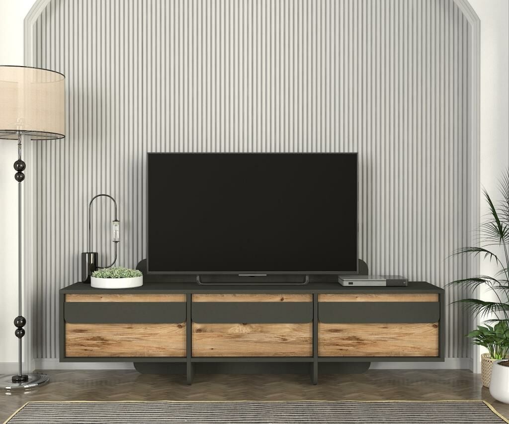 Dekorister Maggie Tv Stand Antrasit - Atlantik Çam
