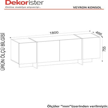 Dekorister Exclusive Veyron Konsol Kumtaşı-Traverten