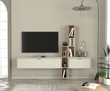 Dekorister Edgar Tv Unitesi Kumtaşı - Sepet