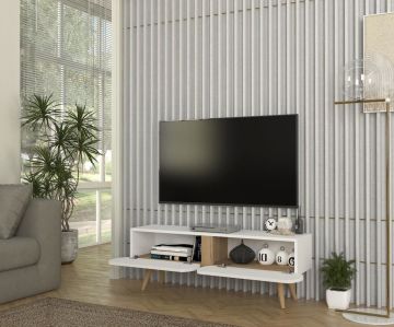 Dekorister Elody Tv Ünitesi 120 cm Beyaz - Sepet