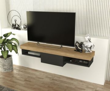 Dekorister Raun Tv Sehpası Sepet - Antrasit