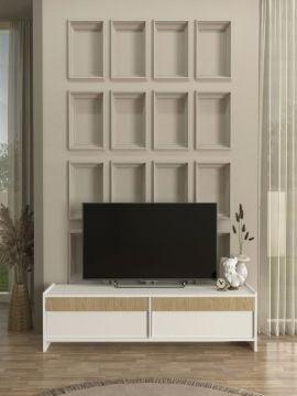 Dekorister Cosmos Tv Sehpası Beyaz - Rota 150 cm