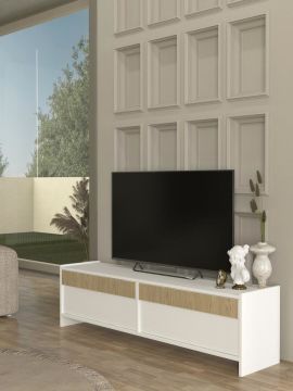 Dekorister Cosmos Tv Sehpası Beyaz - Rota 150 cm