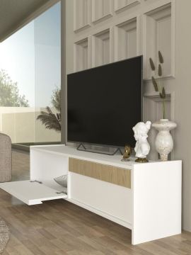 Dekorister Cosmos Tv Sehpası Beyaz - Rota 150 cm