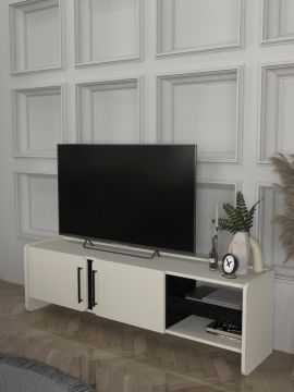 Dekorister Venera Tv Sehpası Kumtaşı - Senkronsiyah 150 cm