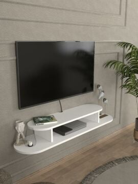 Dekorister Koza Tv Sehpası Beyaz 120 cm