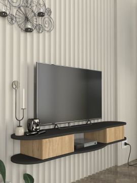 Dekorister Perk Tv Stand Antrasit - Sepet 150 cm