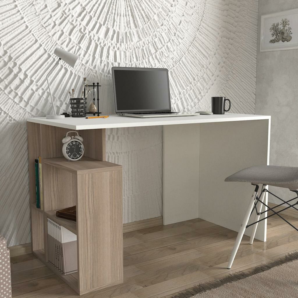 Dekorister Labran Çalışma Masası Beyaz-Cordoba