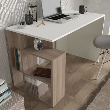 Dekorister Labran Çalışma Masası Beyaz-Cordoba