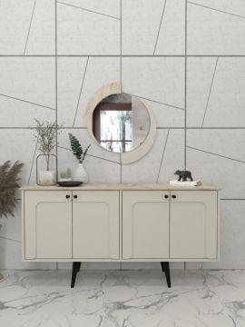 Dekorister Sevilla Konsol Kumtaşı - Traverten 150cm