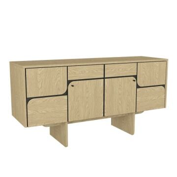 Dekorister Lava Konsol Rota - Antrasit 150cm