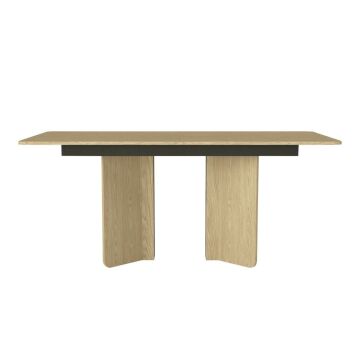 Dekorister Lava Yemek Masası Rota - Antrasit 180cm