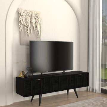 Dekorister Drada Tv Sehpası Senkronsiyah 150cm